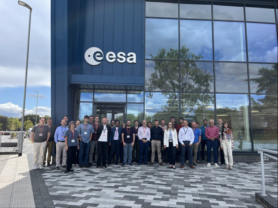 Expert participants at ESA’s international fire science and satellite observation workshop, ESA ECSAT, July 2025