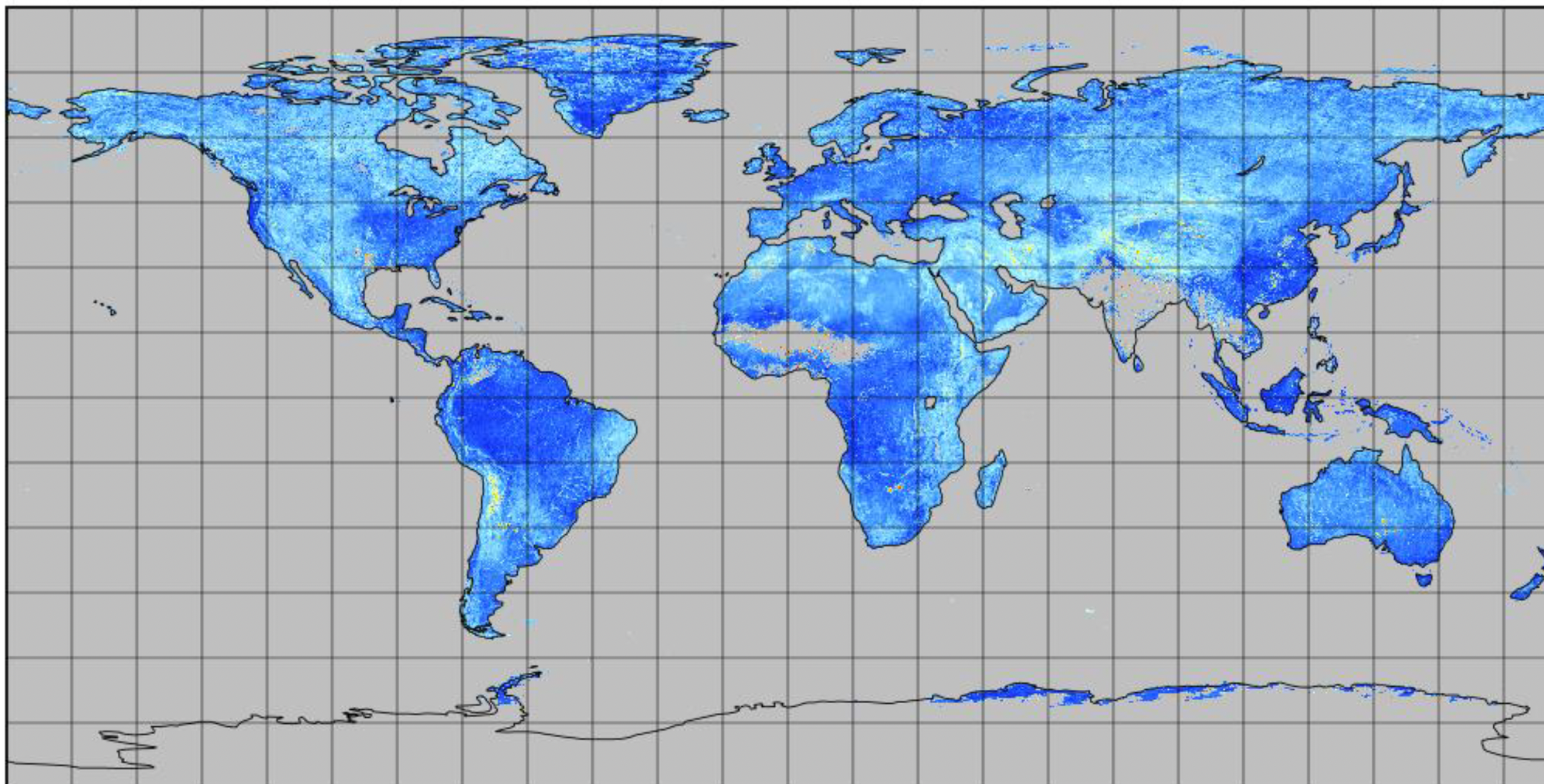 Subsetted Land Surface Temperature uncertainties