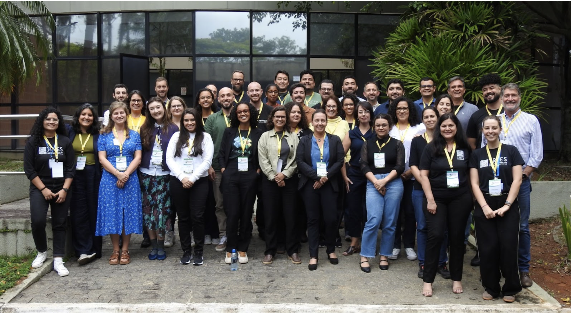 Photo of attendees at the SynCER workshop, Brazil
